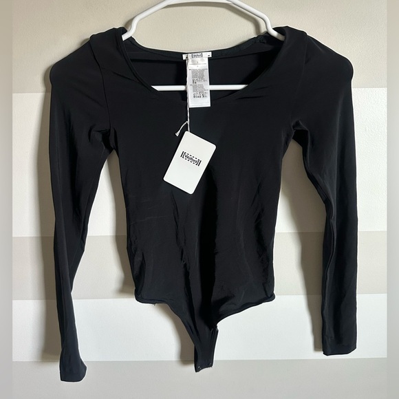 NWT Wolford Black long sleeve bodysuit - Picture 1 of 2